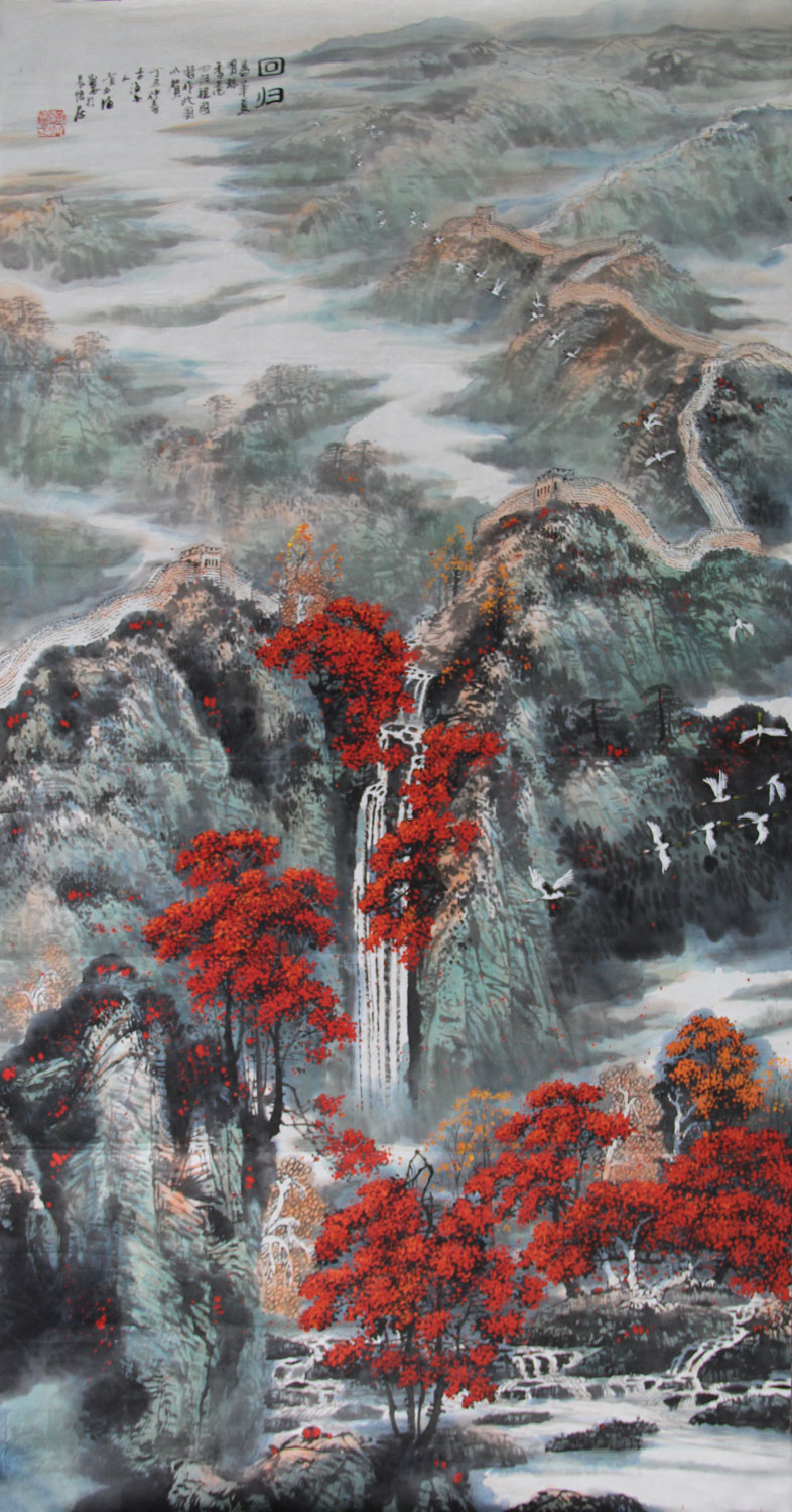 胥力浦作品 - 中原书画艺术网